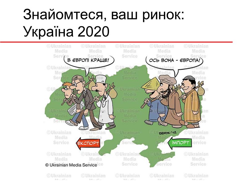 Знайомтеся, ваш ринок: Україна 2020
